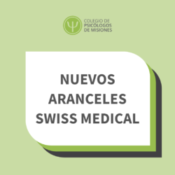 Actualización de aranceles SWISS MEDICAL