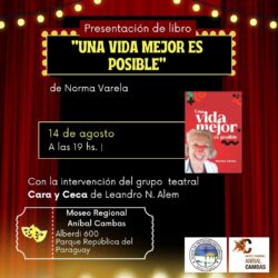 Presentación del libro de la Lic. Norma Varela