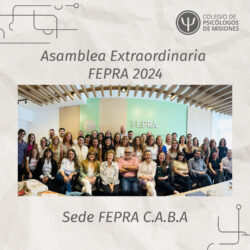 Asamblea Extraordinaria de la FEPRA